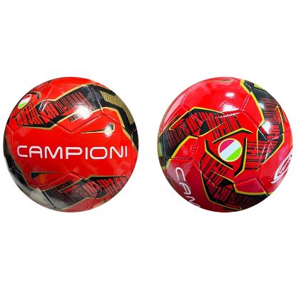Immagine di PALLONE CALCIO SAMBA ROSSONERO 1pz SGONFIO