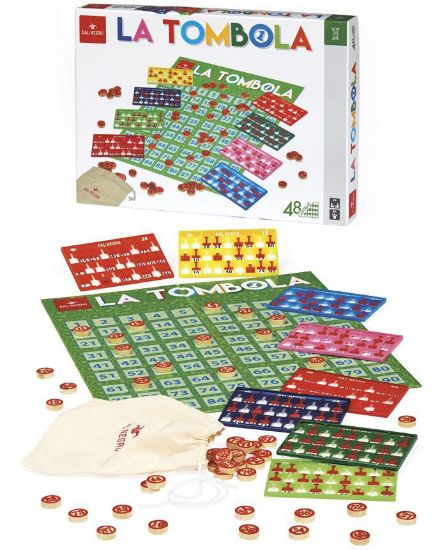 Immagine di GIOCHI SCATOLA TOMBOLA 1pz DAL NEGRO