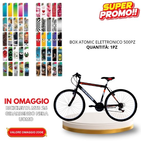 Picture of PROMOZIONE ITAB N.03/25 ACCENDINI + BICI composta da: