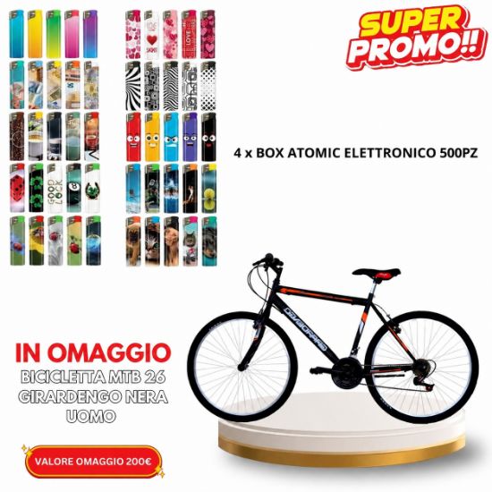 Immagine di PROMOZIONE ITAB N.03/25 ACCENDINI + BICI composta da: