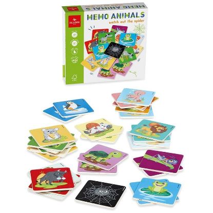 Immagine di GIOCHI MEMO ANIMALS WATCH OUT THE SPIDER - DAL NEGRO