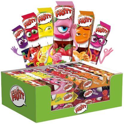 Picture of CARAMELLE FRITT LASTR.FRUTTAMIX 30pz 70gr - CASA DEL DOLCE