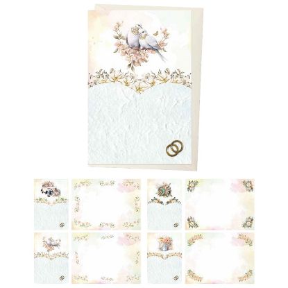 Immagine di BIGLIETTI BLUE W.P. MATRIMONIO 12pz