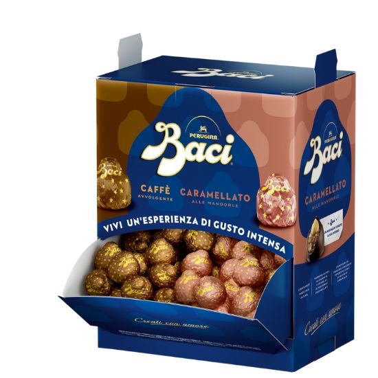 Immagine di BACI PERUGINA MARSUPIO CAFFE CARAMELLATO SFUSI 1500gr 120pz ca - PR2025