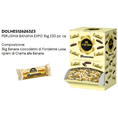 Immagine di BANANA PERUGINA EXPO 3kg 230pz ca - PR2025