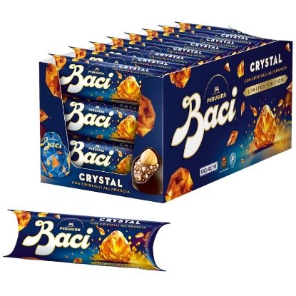 Picture of BACI PERUGINA CRYSTAL TUBO 3baci 21pz - PR2025