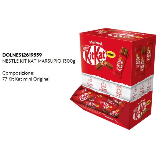 Picture of NESTLE EXPO KIT KAT MINI 1300gr - MARSUPIO - PR2025