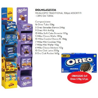 Immagine di MILKA EXPO TRADITIONAL 106pz ASSORTITI - EXPO DA TERRA
