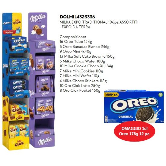 Picture of MILKA EXPO TRADITIONAL 106pz ASSORTITI - EXPO DA TERRA