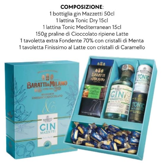Picture of BARATTI&MILANO CONFEZIONE 300gr GRAN SELEZIONE DEGUSTAZIONE CON GIN MAZZETTI - PR2026