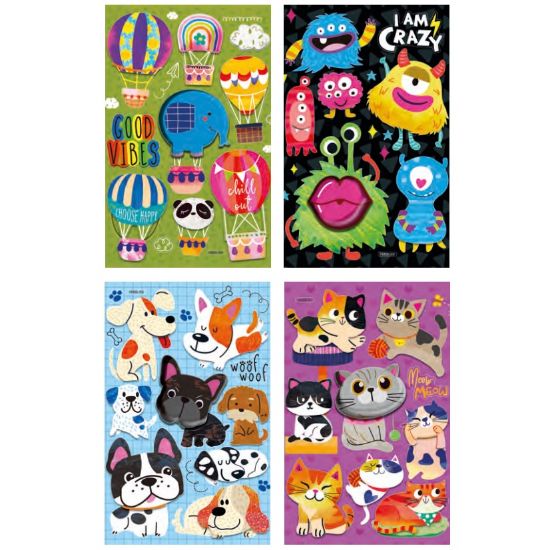 Picture of STICKERS ADESIVI ASSORTIMENTO N1