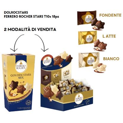 Immagine di FERRERO ROCHER STARS T10x 18pz