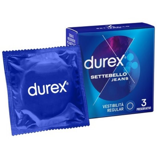 Immagine di PRESERVATIVI DUREX SETTEBELLO JEANS 3pz