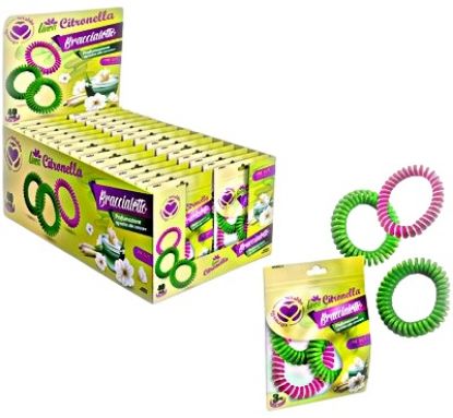 Immagine di ANTIZANZARE BRACCIALE CITRONELLA EVA 1x3pz - SETABLU