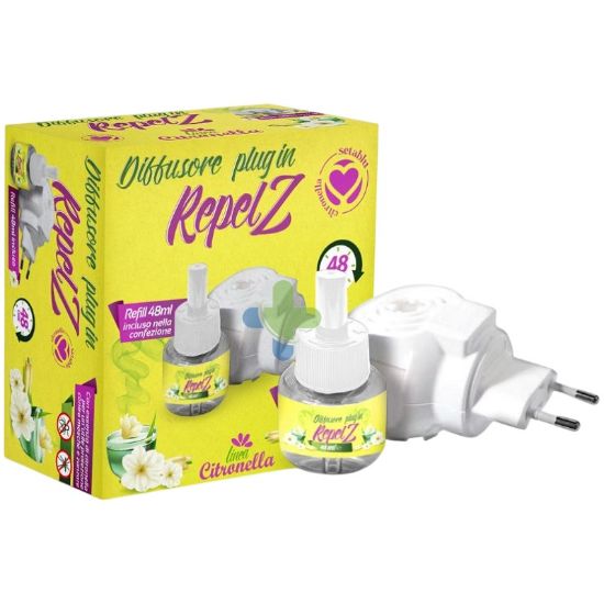 Immagine di ANTIZANZARE DIFFUSORE PLUG IN REPLEZ 48ml 1pz - SETABLU