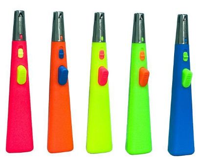 Immagine di ACCENDIGAS RICARICABILE PROF MAXI 20pz display TOWER CANDLE