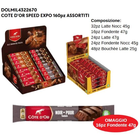 Picture of COTE DO'R EXPO SPEED 160pz ASSORTITI - EXPO DA BANCO