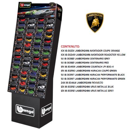 Immagine di GIOCHI AUTO 1:43 EXPO LAMBORGHINI 112pz