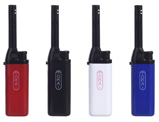 Immagine di ACCENDIGAS RICARICABILE TOKAI MINI 50pz display ORIGINAL