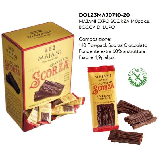 Immagine di MAJANI SCORZA EXPO 140pz BOCCA DI LUPO - PR2025