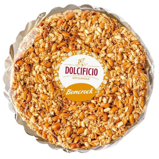 Immagine di CROCCANTE BONCROK TORTA 6pz 270g CROCCANTE ARACHIDI SESAMO RISO SOFFIATO - PR2026