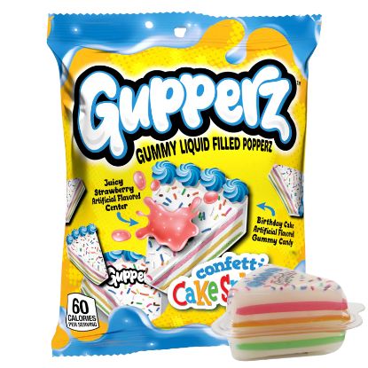 Immagine di CARAMELLE GUPPERZ CAKESPLOSION FETTA DI TORTA BUSTA 12pz 72gr - CASA DEL DOLCE