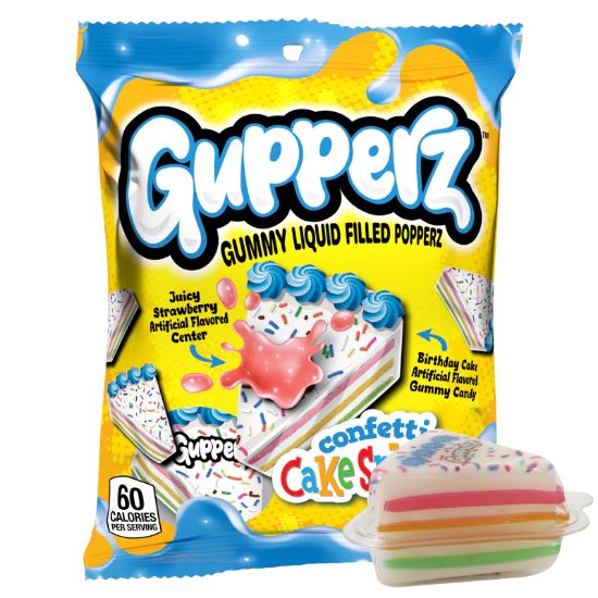 Immagine di CARAMELLE GUPPERZ CAKESPLOSION FETTA DI TORTA BUSTA 12pz 72gr - CASA DEL DOLCE