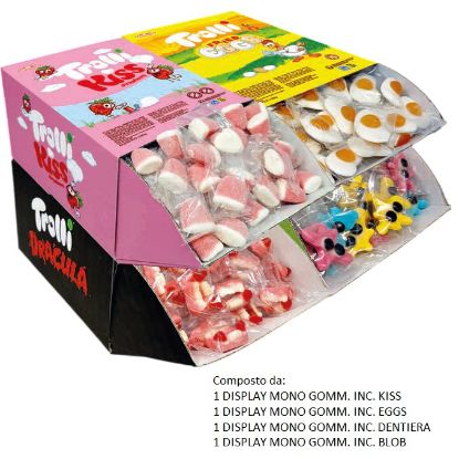 Immagine di CARAMELLE DISP. MON. GOMM. INC. MIX 6,5gr 4x200pz - CASA DEL DOLCE