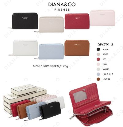Picture of PORTAFOGLIO DONNA DIANA&CO NERO 1pz SINTETICO