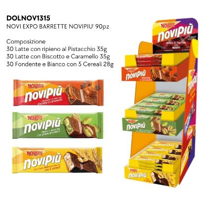 Immagine di NOVI EXPO BARRETTE NOVIPIU' 90pz - EXPO DA BANCO - PR2025