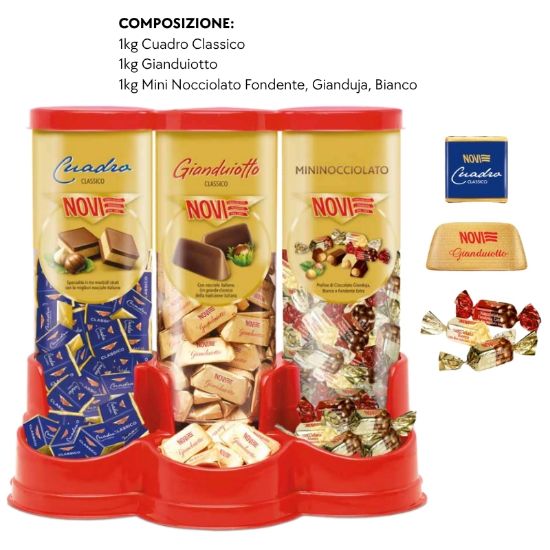 Immagine di NOVI PRALINE 3kg 290pz - EXPO DA BANCO - PR2026