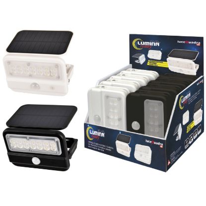 Picture of FARO LED con PANNELLO SOLARE EXPO 12pz 400LMN SENSORE