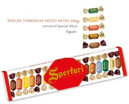 Picture of SPERLARI TORRONCINI MEZZO METRO 1pz 300gr