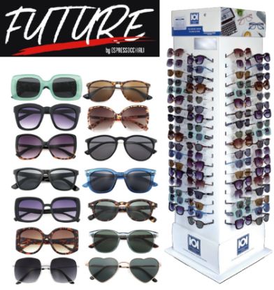 Immagine di OCCHIALI SOLE FUTURE 140pz EXPO DA TERRA