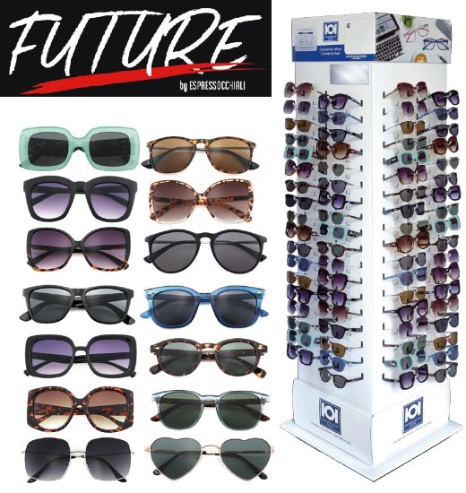 Immagine di OCCHIALI SOLE FUTURE 140pz EXPO DA TERRA