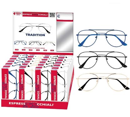 Immagine di OCCHIALI GRAD. IOI TRADITION (da 1.00 a 3.50) 24pz