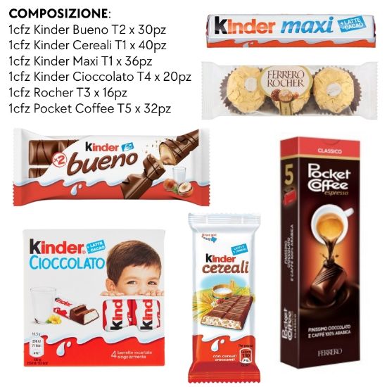 Immagine di FERRERO KIT MUST HAVE 174pz - PROMO 2026