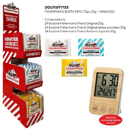 Picture of FISHERMAN'S FRIEND POUCH DISPLAY 72pcs + FREE GIFT - PR2025