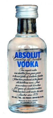 Immagine di MIGNON ABSOLUT VODKA 40gradi 5cl. 12pz
