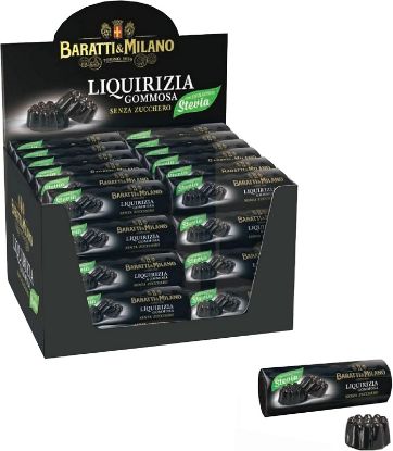 Picture of BARATTI&MILANO STICK LIQUIRIZIA GOMMOSA 48pz