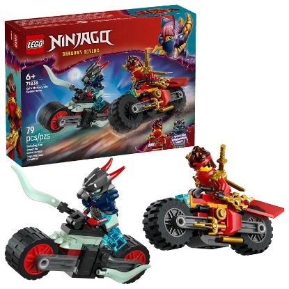Immagine di LEGO NINJAGO GARA DI VELOCITA' SULLA MOTO DI KAI