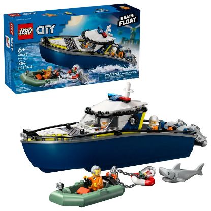 Immagine di LEGO CITY INSEGUIMENTO DEL MOTOSCAFO DELLA POLIZIA