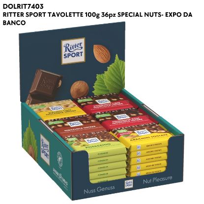 Immagine di RITER SPORT EXPO TAVOLETTE 36pz SPECIAL - EXPO DA BANCO - PR2025