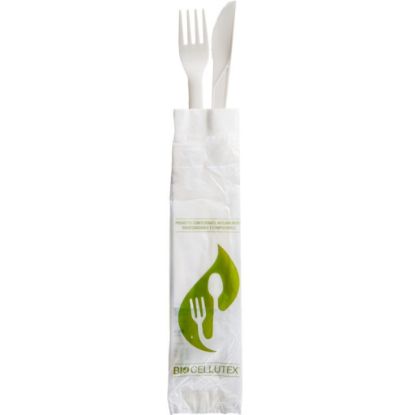 Picture of POSATE E TOVAGLIOLO 100pz BIO