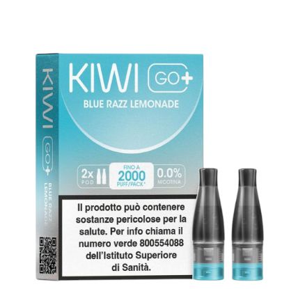 Immagine di KIWI GO PLUS POD 1x2pz BLUE RAZZ LEMONADE 2ml 20mg/ml - PLN014178