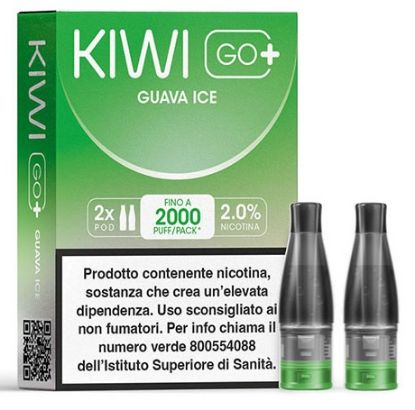 Immagine di KIWI GO PLUS POD 1x2pz GUAVA ICE 2ml 20mg/ml - PLN014184