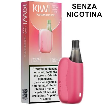 Immagine di KIWI GO PLUS MINI STARTER KIT + POD 1pz WATERMELON ICE 2ml 0mg/ml - PL0014927 SENZA NICOTINA