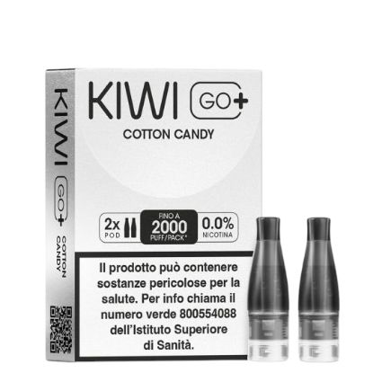 Immagine di KIWI GO PLUS POD 1x2pz COTTON CANDY 2ml 20mg/ml - PLN014181