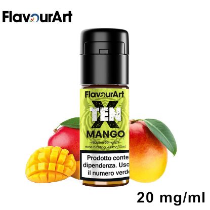 Immagine di Ten X FlavourArt MANGO 10ml 20mg/ml - PLN013582