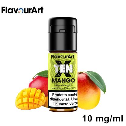 Immagine di Ten X FlavourArt MANGO 10ml 10mg/ml - PLN013581